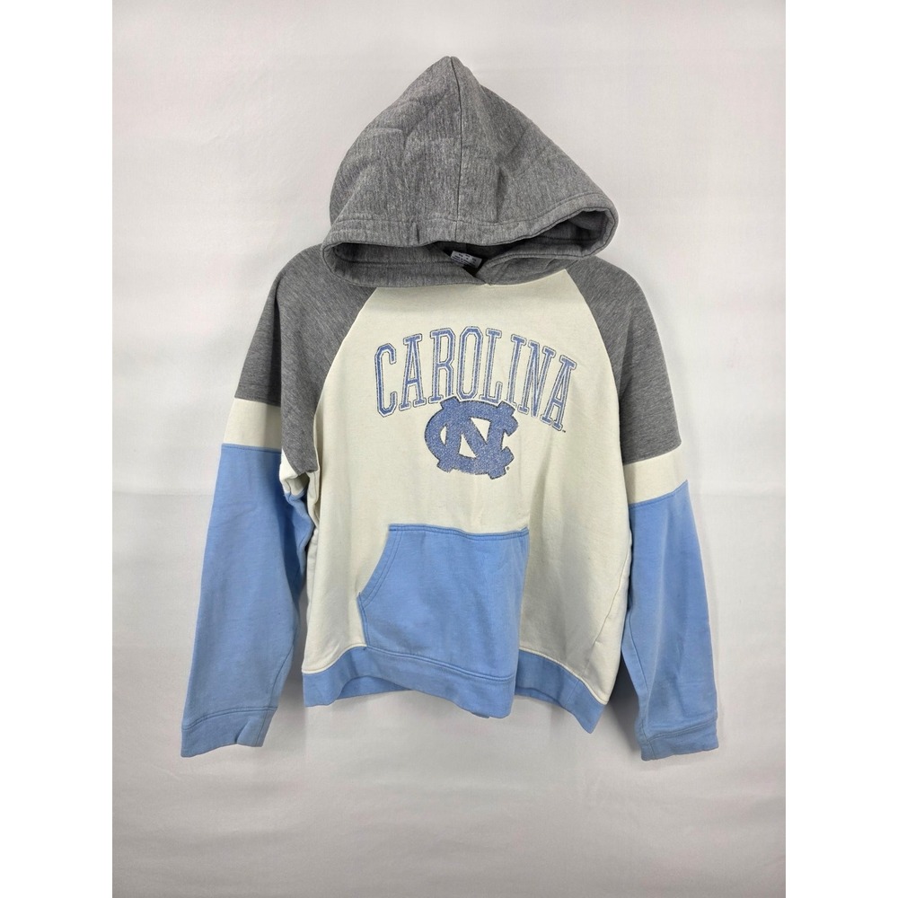 Champion UNC North Carolina Tar Heels Colorblock Hoodie Sweatshirt Mens Medium